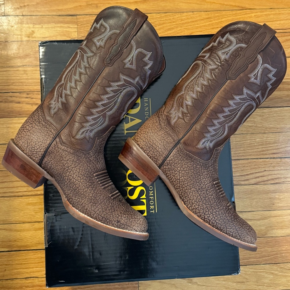 Dan Post NEELY Tan Western Boots - Picture 12 of 15